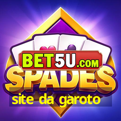 site da garoto